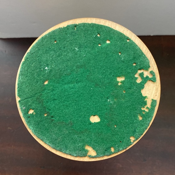 Midcentury wood candle holders. - Picture 8 of 12